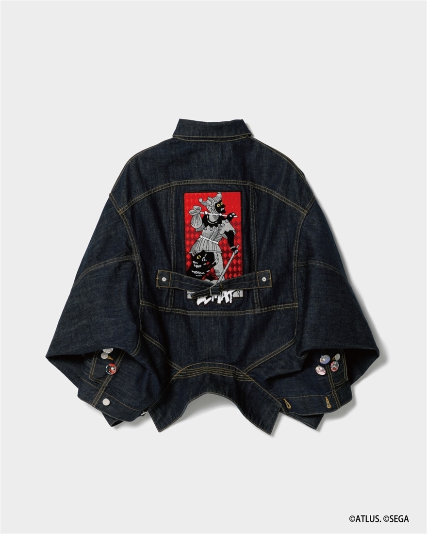 beautiful people×P5R double-end denim blouson indigo 36サイズ 36サイズ