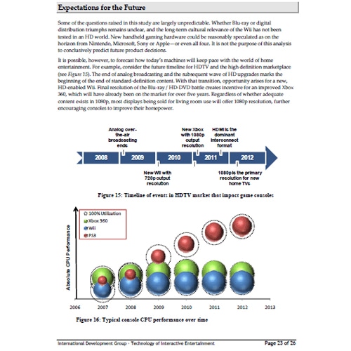 家庭用ゲーム機の技術革新と2010-2012年の展望