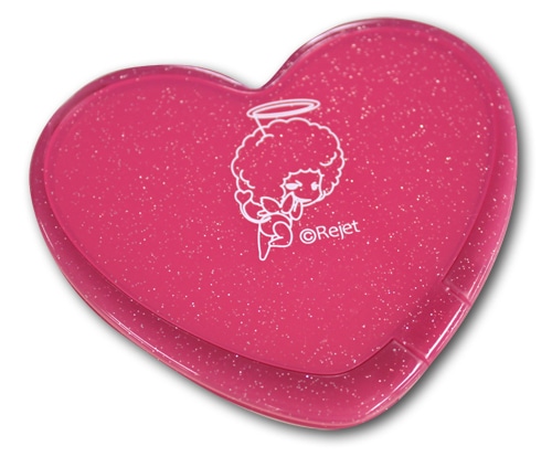 「ビーズログTV 恋愛番長」特製グッズ ラメ入りハートミラー