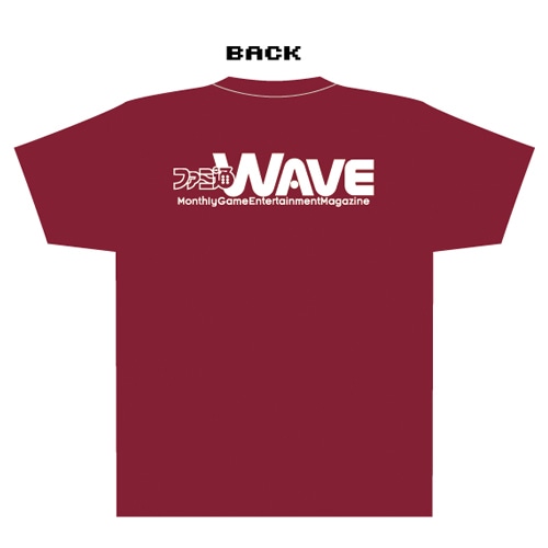 ファミ通WAVE Tシャツ:logo backインディペンデンスレッド/Sサイズ インディペンデンスレッド/Sサイズ