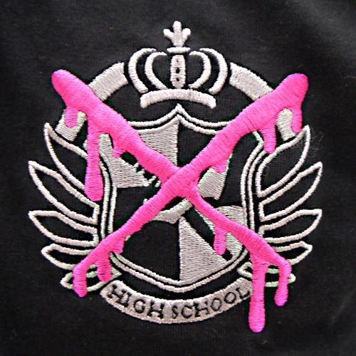 スーパーダンガンロンパ2 希望ヶ峰DEAD天竺パーカーBLACK Sサイズ BLACK Sサイズ