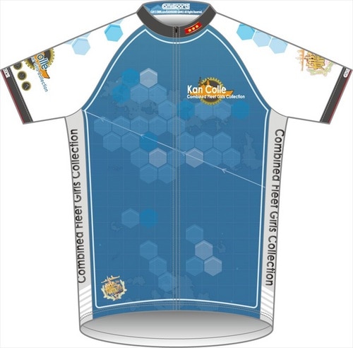 艦これ 戦艦 比叡 サイクルジャージ 半袖M 艦隊これくしょん 比叡 サイクルジャージ 半袖 M