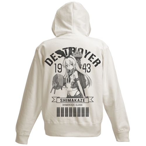 艦隊これくしょん～艦これ～島風パーカーNATURAL-XL NATURAL-XL