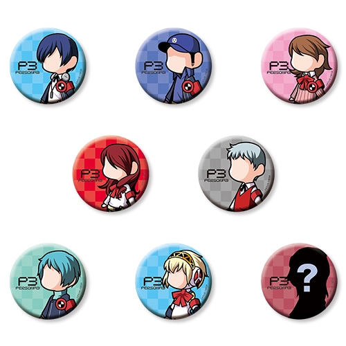 ペルソナ3 トレーディング缶バッジ タルタロス劇場ver.【セット】