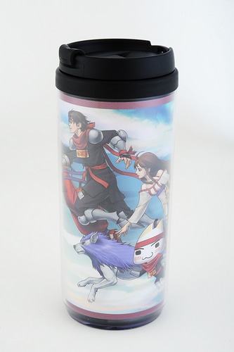 コラボイラストタンブラー【アークザラッドといっしょ】「プレイステーション(R)といっしょ」 アークザラッドといっしょ