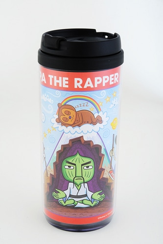 コラボイラストタンブラー【パラッパラッパーといっしょ】「プレイステーション(R)といっしょ」 パラッパラッパーといっしょ