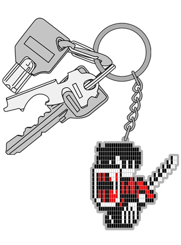 ザナドゥ ピクセルラバーキーホルダー ピクセルラバーキーホルダー