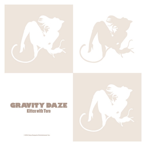 コラボイラストクッション【GRAVITY DAZEといっしょ】「プレイステーション(R)といっしょ」 GRAVITY DAZEといっしょ