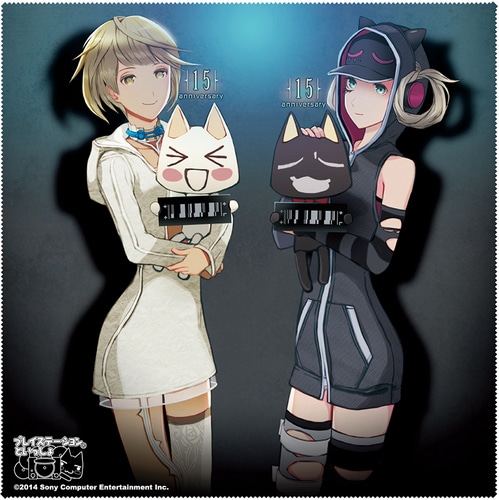 コラボイラストチャーム＆クロスセット 【フリーダムウォーズといっしょ】「プレイステーション(R)といっしょ」