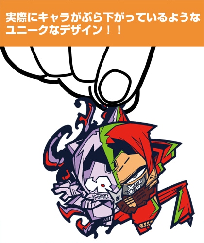 ニンジャスレイヤー つままれストラップ [ニンジャスレイヤー フロムアニメイシヨン] ニンジャスレイヤー つままれストラップ