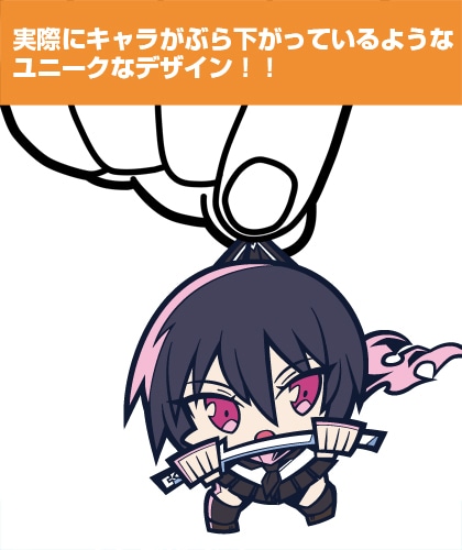 ヤモト・コキ つままれストラップ [ニンジャスレイヤー フロムアニメイシヨン] ヤモト・コキ つままれストラップ