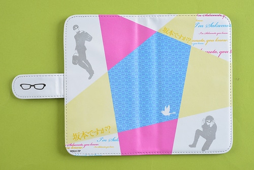 坂本ですが？手帳型スマホケース カラー ver. カラー ver.