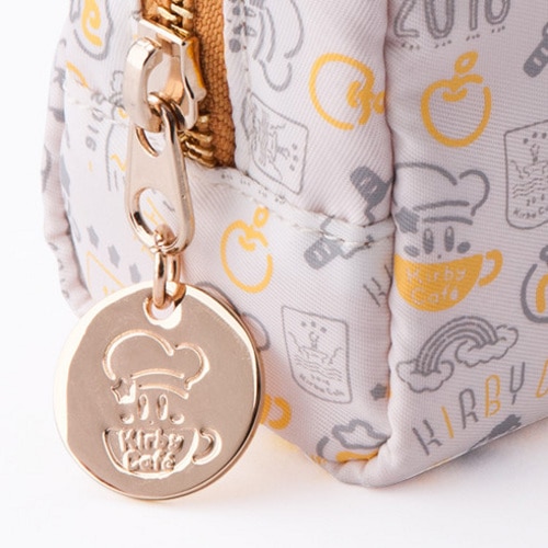 カービィカフェ オリジナル テキスタイル チャーム付きポーチ