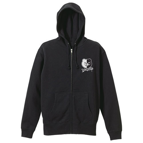 ダンガンロンパ3 モノクマカレッジ ジップパーカーBLACK-XL BLACK-XL