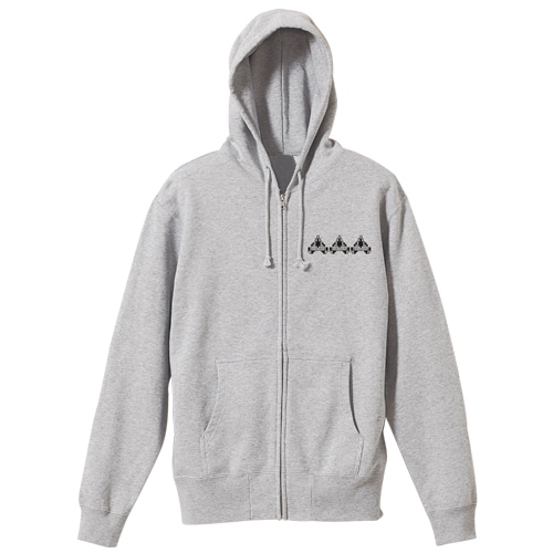 ダンガンロンパ3 七海千秋 ジップパーカーMIX GRAY-L MIX GRAY-L