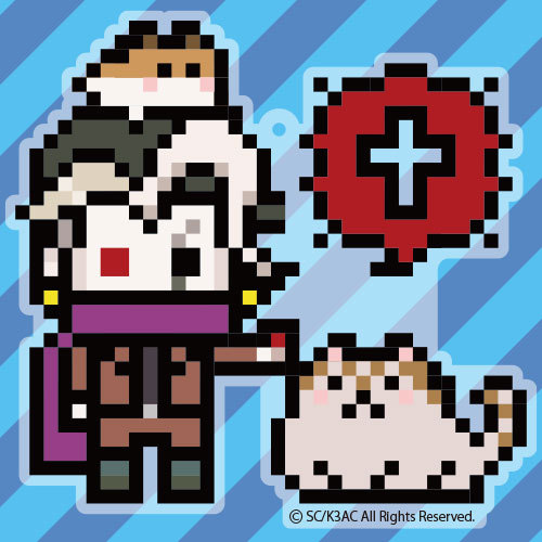 ダンガンロンパ3 ドット封印されし田中  アクリルキーホルダー ドット封印されし田中  アクリルキーホルダー