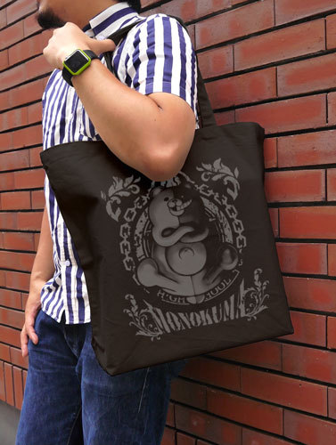 ニューダンガンロンパV3 モノクマ ラージトート/BLACK