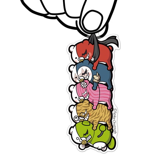 ニューダンガンロンパV3 モノクマーズ アクリルつままれストラップ モノクマーズ