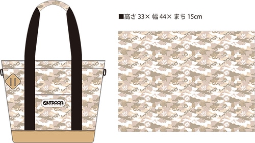 けものフレンズ×OUTDOOR PRODUCTS  GGオリジナル3WAYトートバッグ ジャパリ迷彩