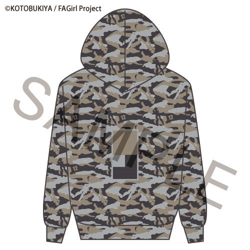 フレームアームズ・ガール カラーチップ迷彩パーカー 轟雷 轟雷