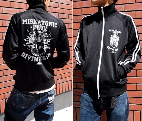 ミスカトニック大学ダイビング部ジャージ / XL / BLACK×WHITE XL / BLACK×WHITE