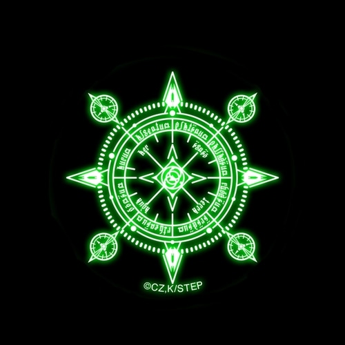 「幼女戦記」照準魔法陣高発光缶バッジ