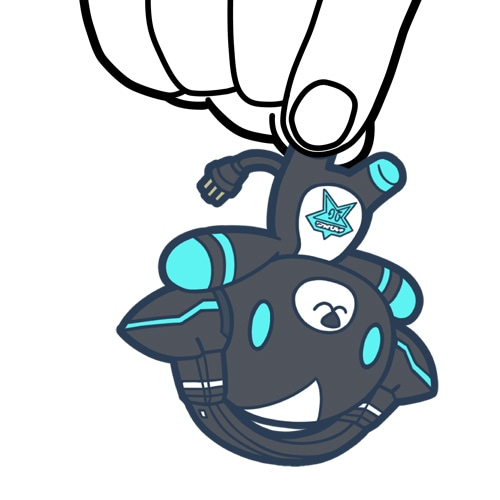 ファンタシースターオンライン2 アークマ つままれキーホルダー