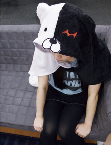 ダンガンロンパ3 -The End of 希望ヶ峰学園- モノクマ フードブランケット