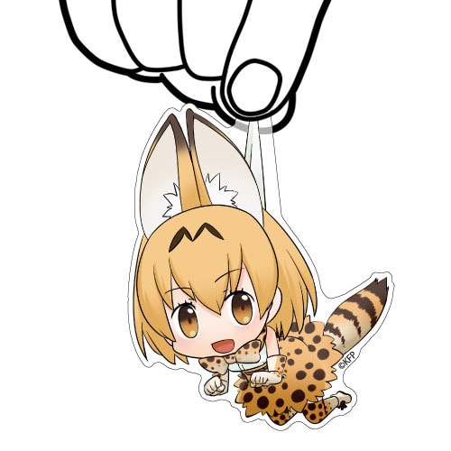 けものフレンズ サーバル アクリルつままれストラップ サーバル