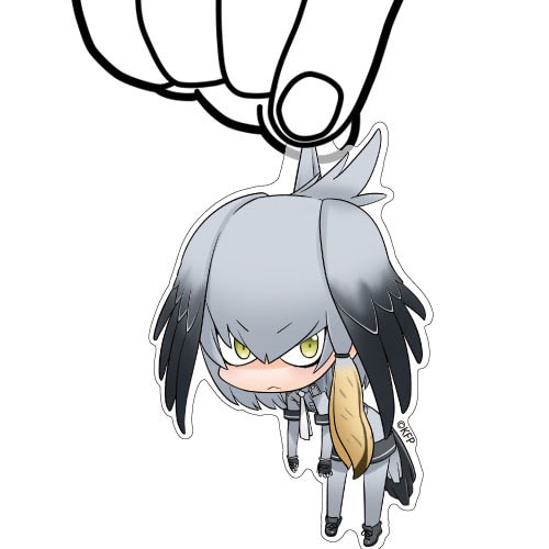けものフレンズハシビロコウ アクリルつままれストラップ ハシビロコウ
