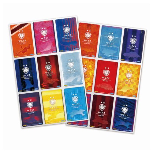 WCCF 2016-2017 ver.2.0＆ver.3.0 オフィシャルカードバインダー用追加リフィル