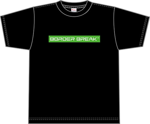 『BORDER BREAK』兵装Tシャツ(BLACK)(Lサイズ) BLACK Lサイズ