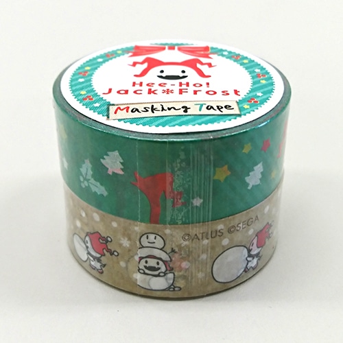 【期間限定販売】ヒーホージャックフロストマスキングテープセットクリスマスver.※2025年11月中旬出荷分