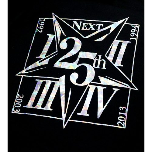 真・女神転生 25th Anniversaryロゴ箔プリントTシャツメンズ(サイズ/M) メンズ(サイズ/M)