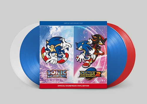 SONIC ADVENTURE & SONIC ADVENTURE 2OFFICIAL SOUNDTRACK SIGNED LIMITED EDITION SA1＆SA2　限定サイン版