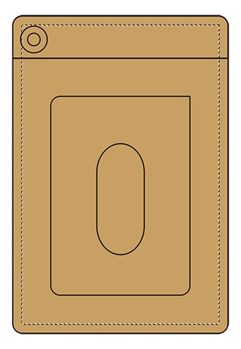 CODE OF JOKER パスケース DEATH(茶)