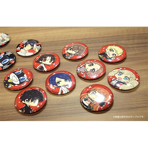 PERSONA5 the Animation 秀尽学園高校購買部 トレーディング缶バッジ(デフォルメver)【受注生産】