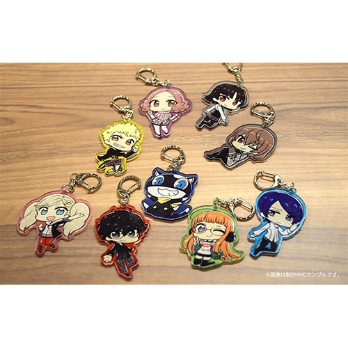 PERSONA5 the Animation 秀尽学園高校購買部 トレーディングアクリルチャーム【受注生産】