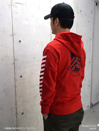 PERSONA5 the Animation 秀尽学園高校購買部 ENVYMコラボジップアップパーカー【受注生産】 Red/Sサイズ Red/Sサイズ