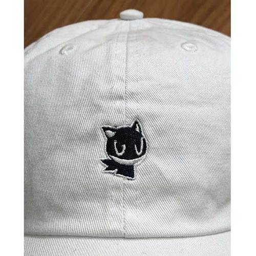 PERSONA5 the Animation 秀尽学園高校購買部 ENVYMコラボ　キャップ＜モルガナ＞【受注生産】 White White