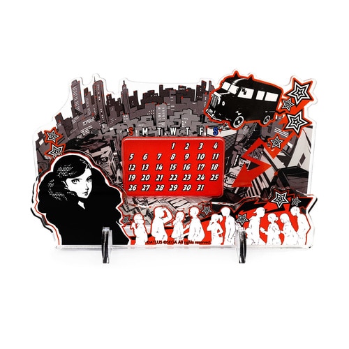 ペルソナ5 卓上アクリル万年カレンダー着せ替えパーツ vol.2(高巻杏・喜多川祐介・新島真) (高巻杏・喜多川祐介・新島真)