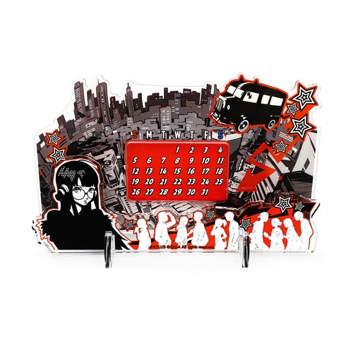 ペルソナ5 卓上アクリル万年カレンダー着せ替えパーツ vol.2(佐倉双葉・奥村春・明智吾郎) (佐倉双葉・奥村春・明智吾郎)