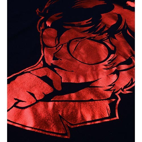 ペルソナ5 箔プリントTシャツ(主人公)/ レディース(サイズ:L) レディース(サイズ:L)