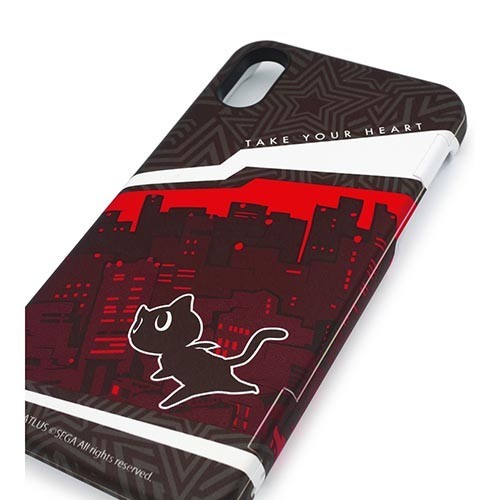 ペルソナ5 多機能iPhoneケース【ICカード入れ・鏡付き】(モルガナ)(対象機種:iPhone 6/6s/7/8) iPhone 6/6s/7/8