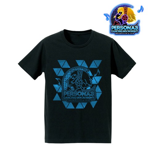 PERSONA3 DANCING MOON NIGHT 箔プリントTシャツ（ロゴ）/レディース(サイズ:L) レディース(サイズ:L)