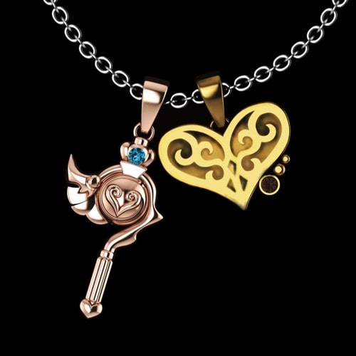 【WonderlandWars】モチーフペンダント-リトル・アリス＆シャドウ・アリス