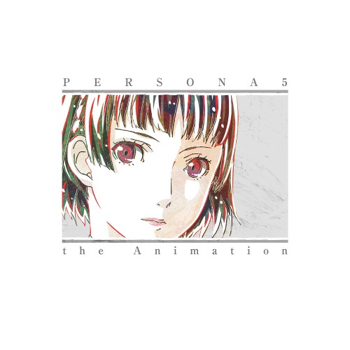 PERSONA5 the Animation 新島真 Ani-Art Tシャツ/レディース(サイズ:L) レディース(サイズ:L)