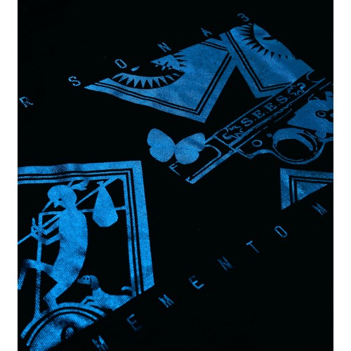 ペルソナ3 箔プリントTシャツ（memento mori）メンズ(サイズ:L) メンズ(サイズ:L)