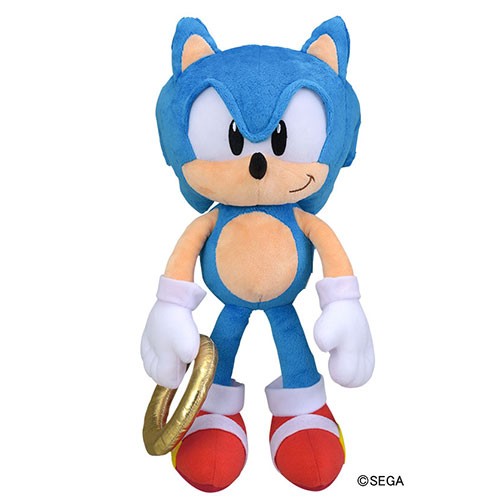 ソニック・ザ・ヘッジホッグ　おでかけぬいぐるみ“クラシックソニック”