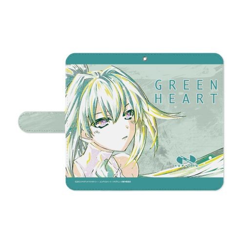 アニメ『超次元ゲイム ネプテューヌ』グリーンハート Ani-Art 手帳型スマホケース(対象機種/Lサイズ) 対象機種/Lサイズ